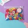 Hair elastic band "Mahrushka" (set of 80 pcs) tenderness, 2.5 cm, bright mix