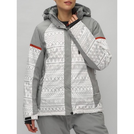 Ski suit female, size 58, white color-2