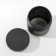 Glass Bank for bulk products "Love in the kitchen", 425 ml, black color