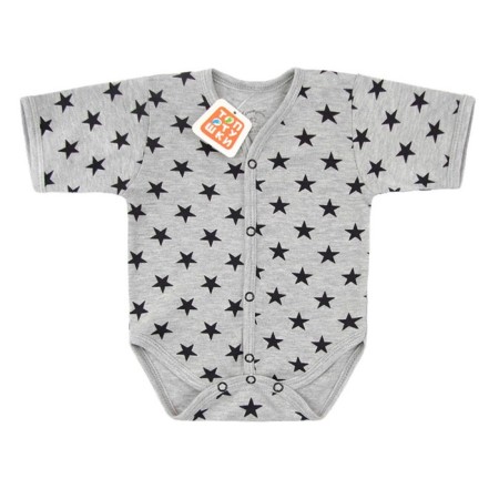 Body with short sleeves on the buttons, height 62 cm
