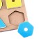 Developing game from wood "Learn to form and color"
