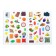 100 stickers "Forms", 12 p.