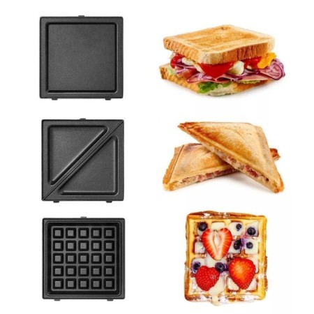 Tile-Gril 4 in 1 KitFort KT-2076, 1200 W, 1.2 l Poster, black color-3