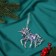 Jewelry decoration "Playful Horse" 10x10 cm, purple overflow