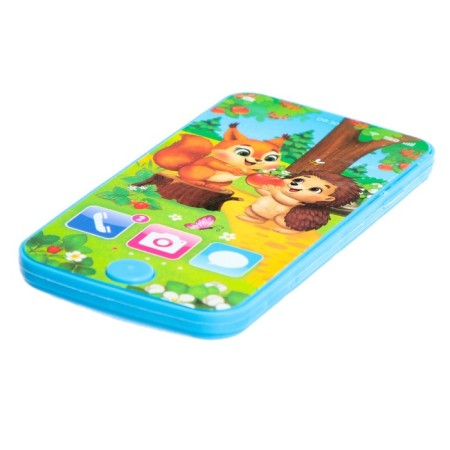 Musical phone "Fun friends", sound, blue color-1