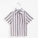 Minaku boy: Cotton Collection, brown/white color, height 98 cm
