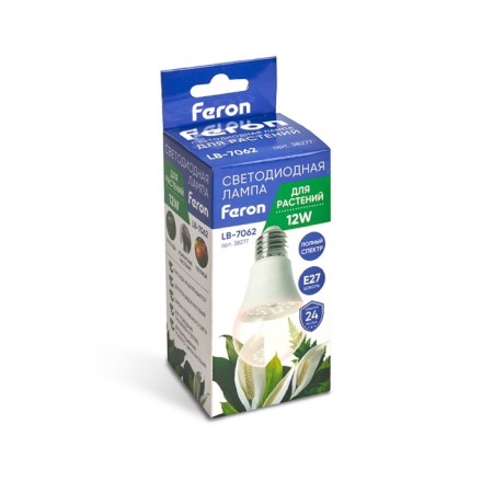 Feron, E27, 12 W, 175-265 V, full spectrum-1