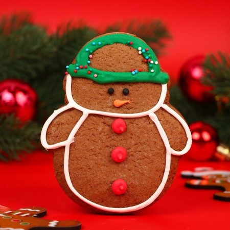 Honey cookies "Winter MIX-3" in assortment, 60 g-6