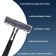 A set of disposable razors "Standard" with two stainless blades, 2 pcs