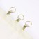 Ring for the cornice, with a clamp, d = 22/26 mm, 20 pcs, the color of the gold