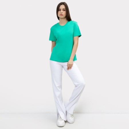 T -shirt female, color tropical greens, size 44-2