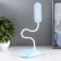 Table lamp "Simble" LED 1 mode 3V on blue batteries 42.5x13.5x10 cm Risalux