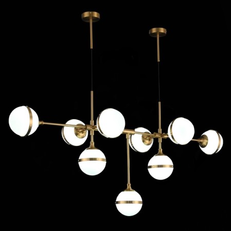 Suspension lamp ST LUCE. SL1157.303.09. Arbe. 9x40 watts, E14, 164x67x78 cm, bronze color-6