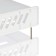 A set of paper trays is horizontal sity, set 2 pieces, on metal rods, white