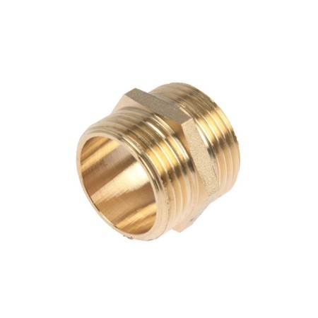 NIPPEL ZEIN, 1 ", outer thread, brass