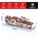 Wooden designer, prefabricated model "Kater. Raptor "