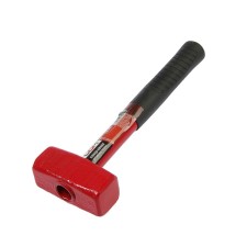 Sledgehammer scrap, metal rubberized handle, 1.25 kg