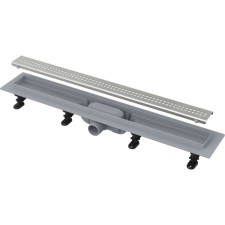 ALCAPAPLAST SIMPLE APZ9-550 drainage groove, with thresholds for a perforated lattice
