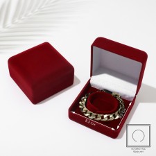 Velvet case under the bracelet/clock 