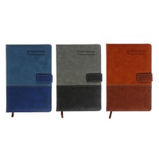 Deliciper of Leduced A5, 140 sheets, tinted cut, cage, PVC cover, mix