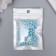 Beads for creativity plastic "Round. Blue sky" d = 3-8 mm, set 10 grams