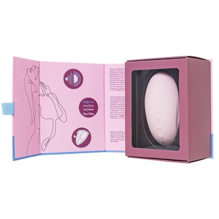 Vacuum-wave contactless stimulator of the Satiffyer Vulva Lover 3 clitoris, silicone, pink color-13