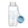 Water bottle, 800 ml, 22 x 10.5 cm, with sieve, blue