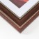 Photo frame plastic 15x21 cm "Renaissance" walnut