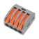 Universal terminal of QMS 222-414, 4-wire gray 0.08-2.5/4 mm² (50 pcs/union) rexant