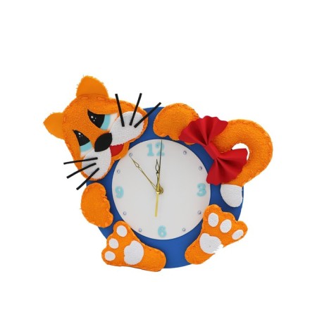 Set for creativity clock "Red cat"