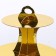Tiers for the cake, thickness 1.5 mm, height 35 cm, gold