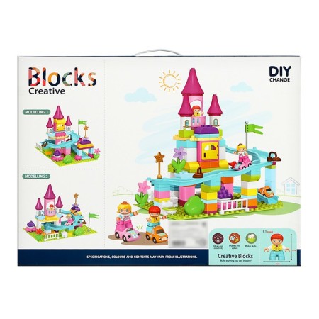 Designer "Wonderful Castle", 2 assembly options, 128 parts-5