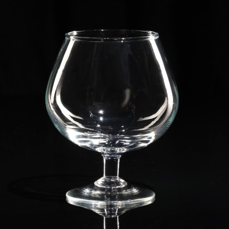 VAZA-sub-SUBSTER "BRANDI" with a white candle, 11.5 × 13.8 cm, 9 hours, glass-1