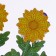 Diamond embroidery "Flowers with butterflies" Interior decor