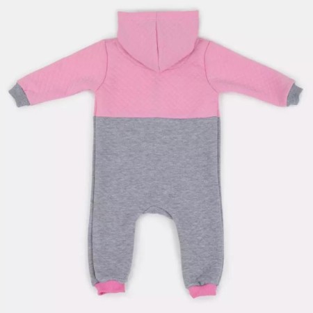 Combineson children's insulated tops "Capitane", height 74 cm, gray/pink color-11