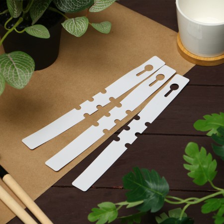 Garden tags for marking, 27 × 2 cm, set 20 pcs., Plastic, mix, Greengo-4