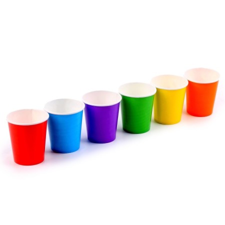 A set of paper disposable glasses "Differently", 205 ml, 6 pcs-2