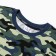 T -shirt for nursery, jeans color, height 128 cm