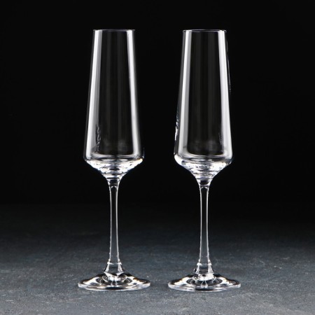 Set of glasses for champagne Corvus, 160 ml, 2 pcs