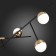 Ceiling Ceiling ST LUCE. SL1507.422.06. Albero. 6x5 watts, G9, 4000k, 163.5x20x75 cm, black color