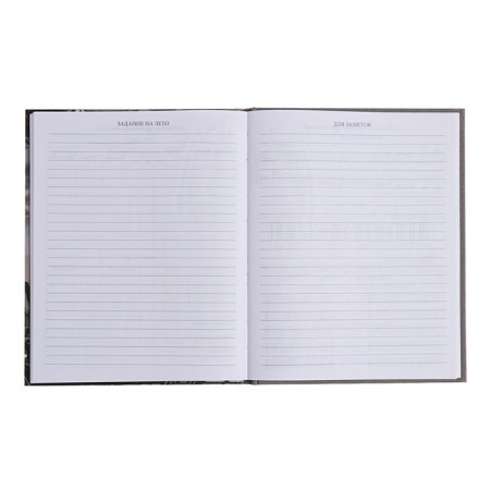 Diary for a music school, 48 sheets, hard cover, matte lamination, selective varnish, with reference information, block 60g/m2-11