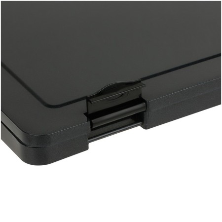 A4, 230 x 305 x 23 mm folder, black metallic-5