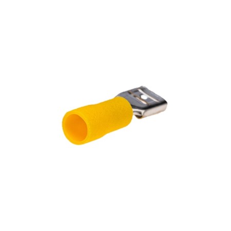 Domestic terminal isolated RPI-M 6.0- (6.3)/RPI 5.5-6-0.5 socket 6.6 mm, 4-6 mm², in pack. 10 pcs. R-1
