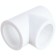 The Politekus tee, polypropylene, d = 50 mm