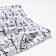 Women's home set (T -shirt/Bridges), black/gray color, size 52