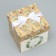 Folding box "New Year's Wreath", 15 x 15 x 15 cm, new year