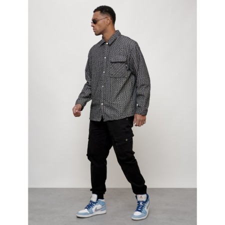 Male windbreaker, size 56, black color-9