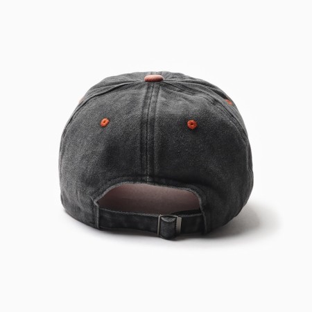 Male cap minaku, black/coral color, rr 56-58-3