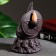Set of incense on the stand "Skull" 15x10cm