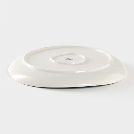 Porcelain dining plate Magistro Ocean, D = 23 cm, blue color-2